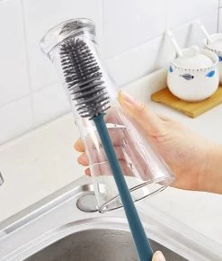 Afwasborstel Voor Lange Glazen Siliconen/ Flessenborstel / Siliconen Borstel Beker Glazen Vaas/ Baby Flessenborstel / Duurzame Afwasborstel / Afwasborstel Voor Lange Glazen / Reinigingsborstel / Siliconen Afwasborstel/ Fles Borstel -Leven Producten Winkel 1023x1200