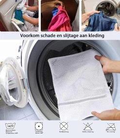 ForDig Wasnet Waszakjes (5 Stuks) Voor Lingerie En Fijne Was - Geschikt Voor Wasmachine - Met Rits - Wit 15 ForDig Wasnet Waszakjes (5 Stuks) Voor Lingerie En Fijne Was - Geschikt Voor Wasmachine - Met Rits - Wit -Leven Producten Winkel 1047x1200