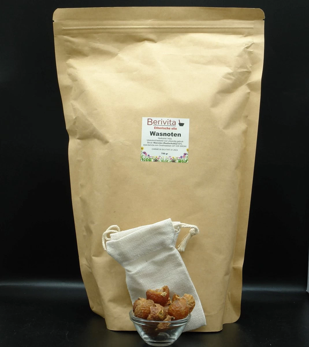 Wasnoten 750gr Met Waszakje - Zeepnoten - Natuurlijk Wassen 3 Wasnoten 750gr Met Waszakje - Zeepnoten - Natuurlijk Wassen