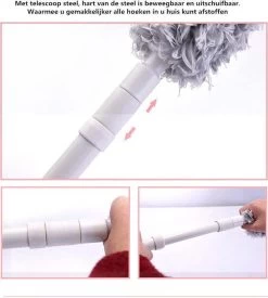 Plumeau/met Telescoopsteel/uitschuifbaar/microvezel Buigbare Borstelkop/9 X 126cm Max-lengte179cm 14 Plumeau/met Telescoopsteel/uitschuifbaar/microvezel Buigbare Borstelkop/9 X 126cm Max-lengte179cm -Leven Producten Winkel 1076x1200 1