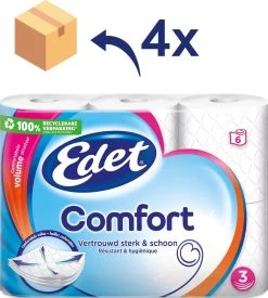 Edet Comfort Toiletpapier - 3-laags - 24 Rollen 11 Edet Comfort Toiletpapier - 3-laags - 24 Rollen -Leven Producten Winkel 1077x1200 1