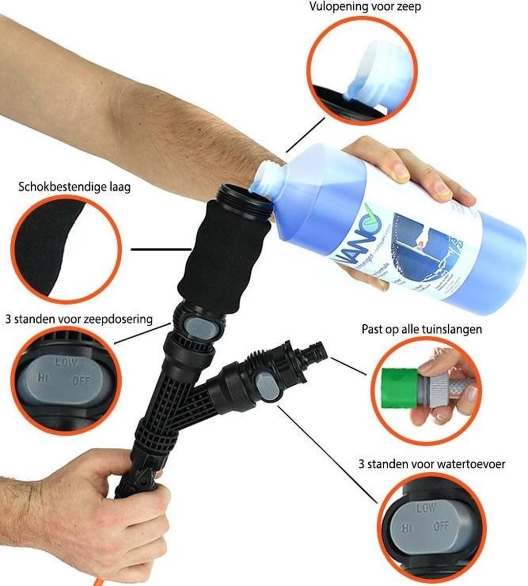 Aquacopic - Telescoopsteel Set Met Borstel - 11 Meter 10 Aquacopic - Telescoopsteel Set Met Borstel - 11 Meter - Afbeelding 8