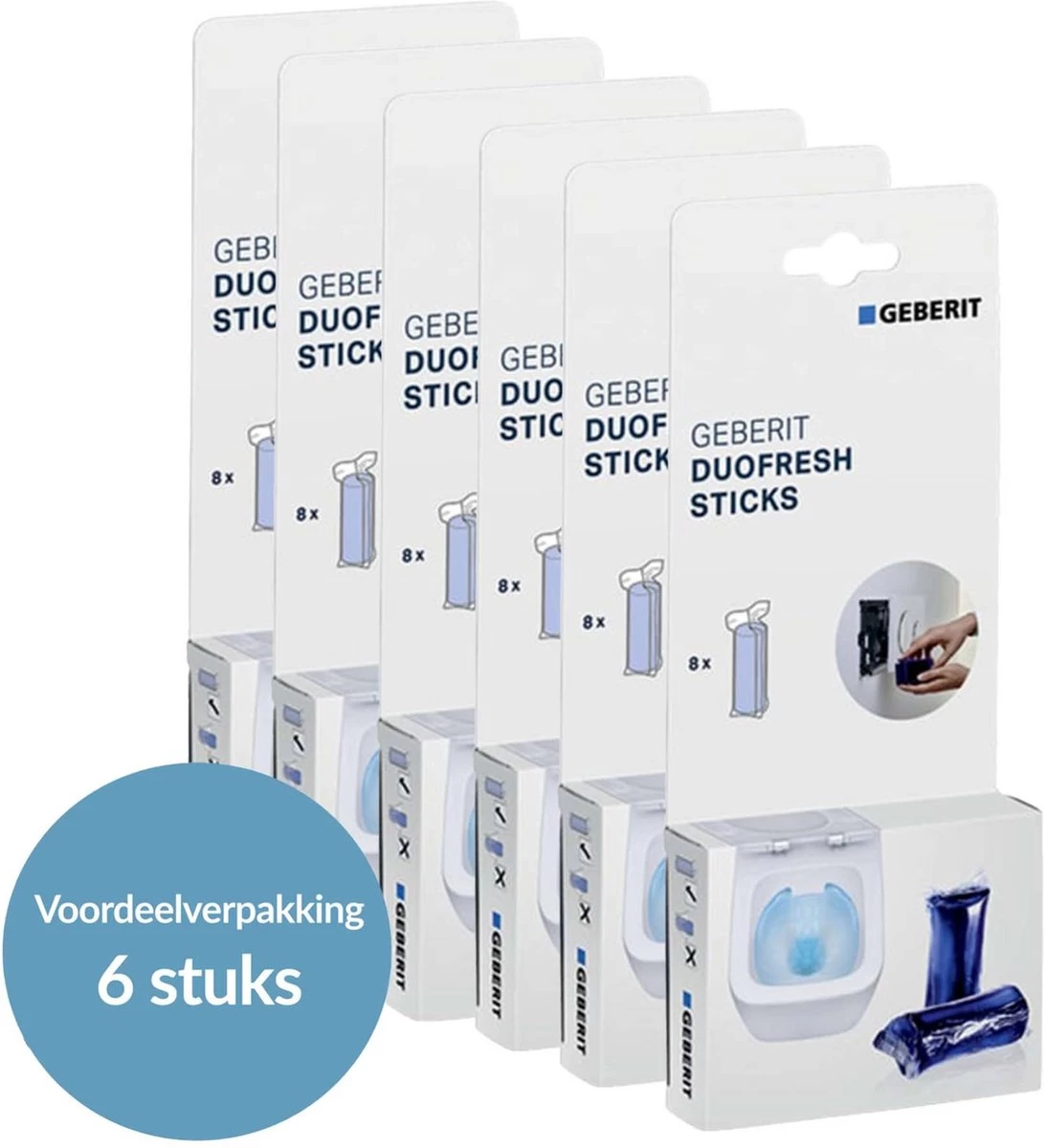 Geberit DuoFresh Sticks 16 Stuks - Voordeelverpakking 4 Geberit DuoFresh Sticks 16 Stuks - Voordeelverpakking - Afbeelding 2