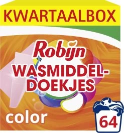 Robijn Classics Color Wasmiddeldoekjes - 4 X 16 Wasstrips - Voordeelverpakking 19 Robijn Classics Color Wasmiddeldoekjes - 4 X 16 Wasstrips - Voordeelverpakking -Leven Producten Winkel 1117x1200