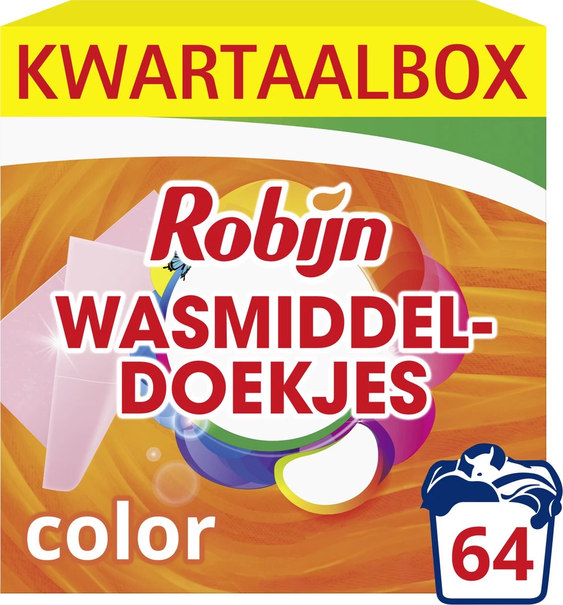 Robijn Classics Color Wasmiddeldoekjes - 4 X 16 Wasstrips - Voordeelverpakking 10 Robijn Classics Color Wasmiddeldoekjes - 4 X 16 Wasstrips - Voordeelverpakking - Afbeelding 8