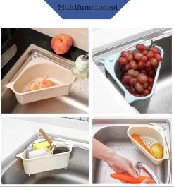 Cless - Gootsteenzeef – Grijs Zeef – Gootsteen Afvalbakje – Opvangbakje – Spoelbak – Afdruipbakje -Leven Producten Winkel 1119x1200 4