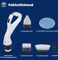 B-care Elektrische Schoonmaakborstel - 4 Opzetstukken - Wasborstel - Poetsmachine - Schrobborstel - Handborstel - Werkborstel - Schrobber - Boorborstel - Schoonmaakmiddelen - Reinigingsborstel 16 B-care Elektrische Schoonmaakborstel - 4 Opzetstukken - Wasborstel - Poetsmachine - Schrobborstel - Handborstel - Werkborstel - Schrobber - Boorborstel - Schoonmaakmiddelen - Reinigingsborstel -Leven Producten Winkel 1160x1200 1
