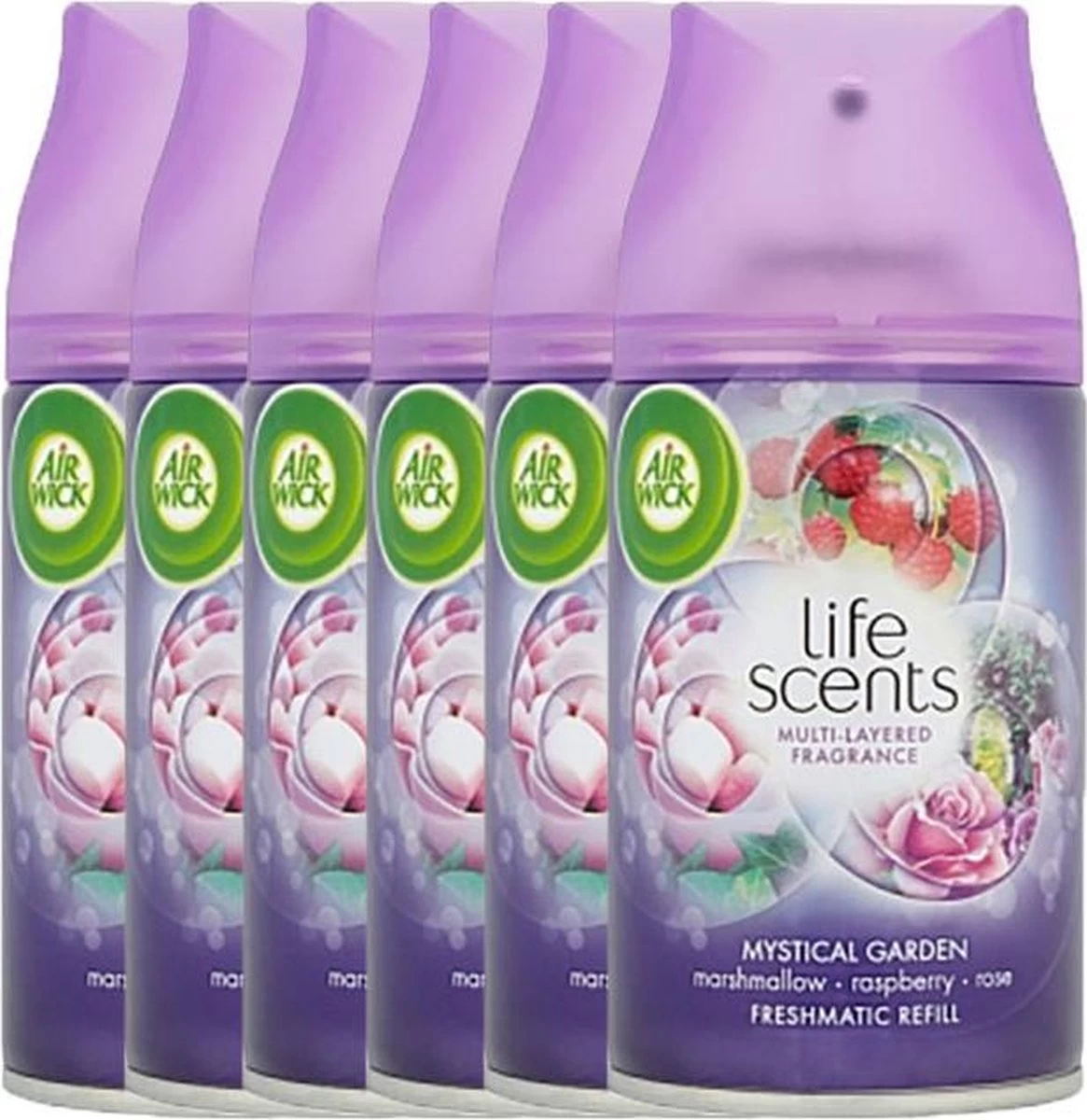 Airwick Freshmatic Max Navulling – Mystical Garden - 6 Stuks 3 Airwick Freshmatic Max Navulling – Mystical Garden - 6 Stuks