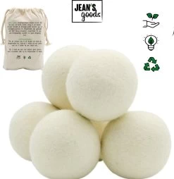 Jean's Goods Drogerballen - Droogballen - Wasdrogerballen - Wasdroger Ballen - Wasbol - Wasbollen - Wasballen - Energiebesparende Producten - Energiebesparend - Duurzaam Cadeau - RWS Wol - Zero Waste - Wasverzachter - Beige - 6 Stuks 14 Jean's Goods Drogerballen - Droogballen - Wasdrogerballen - Wasdroger Ballen - Wasbol - Wasbollen - Wasballen - Energiebesparende Producten - Energiebesparend - Duurzaam Cadeau - RWS Wol - Zero Waste - Wasverzachter - Beige - 6 Stuks -Leven Producten Winkel 1167x1200