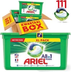 Ariel All In 1 Pods Regular Wasmiddel - Voordeelverpakking 3 X 37 Wasbeurten - Wasmiddel Pods 24 Ariel All In 1 Pods Regular Wasmiddel - Voordeelverpakking 3 X 37 Wasbeurten - Wasmiddel Pods -Leven Producten Winkel 1179x1200