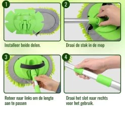 Merkloos Professionele Telescopische Wasborstel + Tonova Pen - Auto Schoonmaakborstel - Anti Slip - Auto, Caravan & Camper - Uitschuifbaar - Groen 13 Merkloos Professionele Telescopische Wasborstel + Tonova Pen - Auto Schoonmaakborstel - Anti Slip - Auto, Caravan & Camper - Uitschuifbaar - Groen -Leven Producten Winkel 1190x1200 8