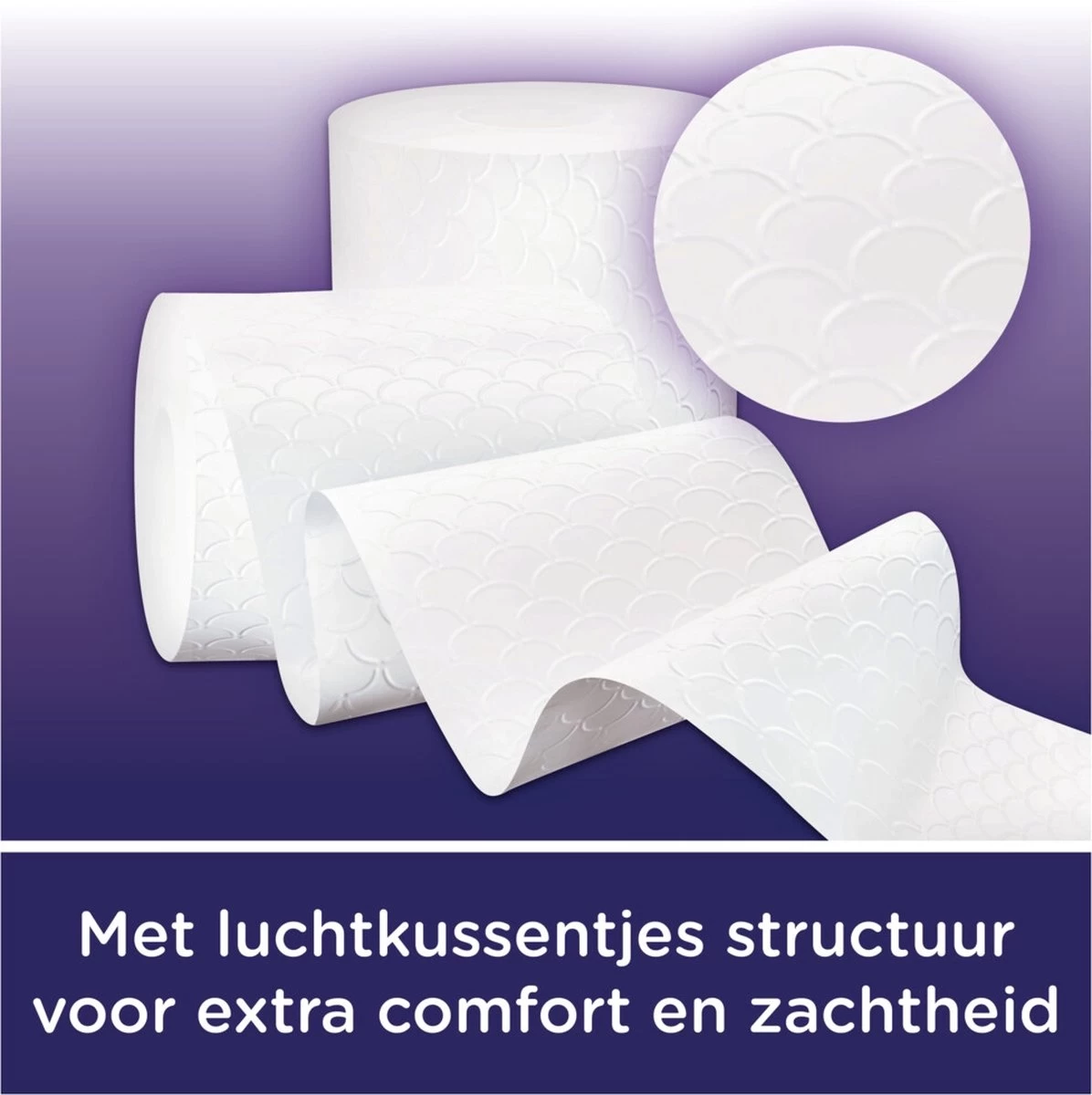 Page Toiletpapier - 42 Rollen - Kussenzacht Wc Papier (3-laags) - Voordeelverpakking 4 Page Toiletpapier - 42 Rollen - Kussenzacht Wc Papier (3-laags) - Voordeelverpakking - Afbeelding 2