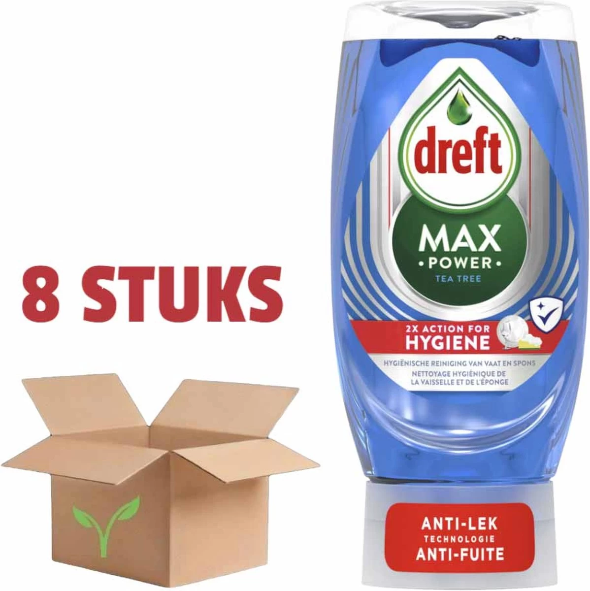 8x Dreft Max Power Afwasmiddel Extra Hygiëne 370 Ml 3 8x Dreft Max Power Afwasmiddel Extra Hygiëne 370 Ml