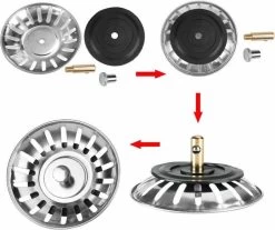 Afvoerzeef Roestvrijstaal - Gootsteen Zeef - Gootsteen Stopper - RVS - 80mm 8 Afvoerzeef Roestvrijstaal - Gootsteen Zeef - Gootsteen Stopper - RVS - 80mm -Leven Producten Winkel 1200x1007 1