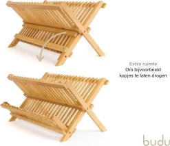 Budu Afdruiprek - Afdruiprekje Van Bamboe Hout - Afdruiprek Voor Afwas - Vaatwasrek - Keukenrek - Inklapbaar - Opvouwbaar - 10 Budu Afdruiprek - Afdruiprekje Van Bamboe Hout - Afdruiprek Voor Afwas - Vaatwasrek - Keukenrek - Inklapbaar - Opvouwbaar - -Leven Producten Winkel 1200x1037 1