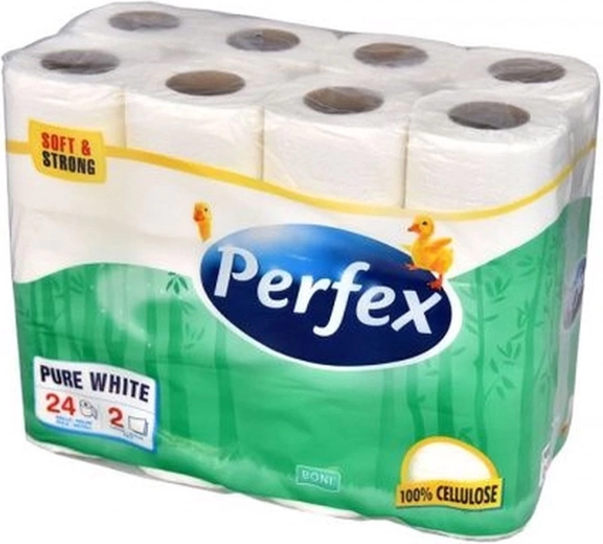 Perfex Toiletpapier Pure White 2-Laags 24 Rollen 3 Perfex Toiletpapier Pure White 2-Laags 24 Rollen