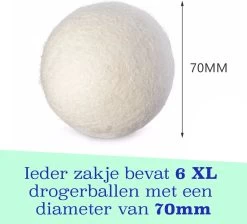 Casa Calma Drogerballen (6 Stuks) - Inclusief Opbergzakje - 100% Natuurlijk Schapenwol - Droger Ballen - Zero Waste Wasverzachter Bollen - Energiebesparend Drogen Met Droogbollen - Dryer Balls - Diervriendelijk & Milieuvriendelijk - Energie Besparen 13 Casa Calma Drogerballen (6 Stuks) - Inclusief Opbergzakje - 100% Natuurlijk Schapenwol - Droger Ballen - Zero Waste Wasverzachter Bollen - Energiebesparend Drogen Met Droogbollen - Dryer Balls - Diervriendelijk & Milieuvriendelijk - Energie Besparen -Leven Producten Winkel 1200x1090
