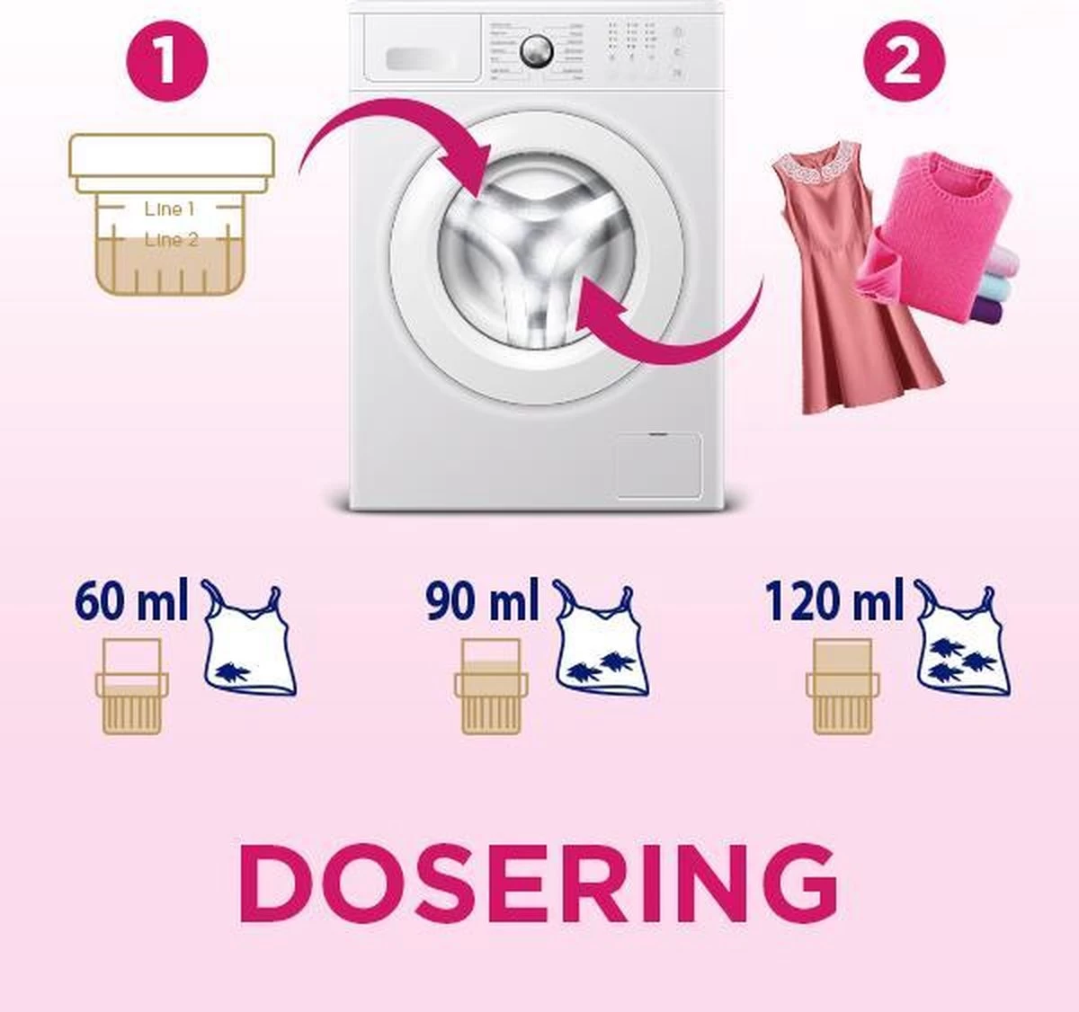 Woolite Wol & Zijde Wasmiddel Met Keratine - 32 Wasbeurten - 1,9 L 9 Woolite Wol & Zijde Wasmiddel Met Keratine - 32 Wasbeurten - 1,9 L - Afbeelding 7