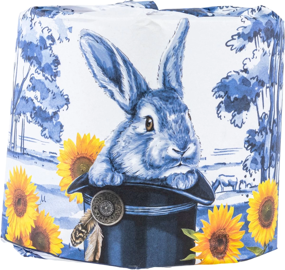 The Good Roll - WC Papier - 24 Stuks - 250 Vellen - 3 Laags - Heinen Delfts Blauw 7 The Good Roll - WC Papier - 24 Stuks - 250 Vellen - 3 Laags - Heinen Delfts Blauw - Afbeelding 5