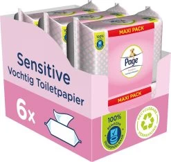 Page Vochtig Toiletpapier - 6 X 74 Stuks - Sensitive Maxi Vochtig Wc Papier - Voordeelverpakking 14 Page Vochtig Toiletpapier - 6 X 74 Stuks - Sensitive Maxi Vochtig Wc Papier - Voordeelverpakking -Leven Producten Winkel 1200x1139 2