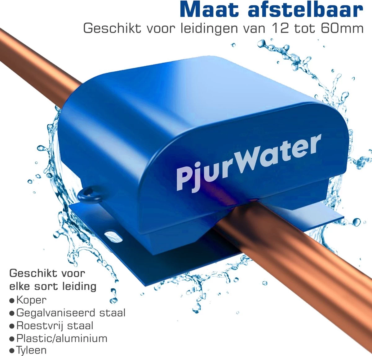 PjurWater Professionele Waterontharder Magnetisch Waterverzachter Magneet Waterontkalker Water Filter 9 PjurWater Professionele Waterontharder Magnetisch Waterverzachter Magneet Waterontkalker Water Filter - Afbeelding 7