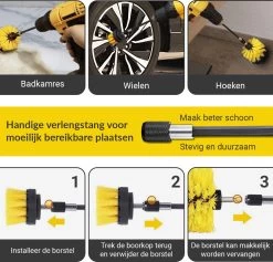 ESSIBLE Borstelboor - Set 20 Stuks - Schrobborstel - Polypropyleen - Borstel Boormachine - Schrobborstel - Schuurborstel - Automatische Reiniging - 20 Delige Borstelset Voor Boormachine 15 ESSIBLE Borstelboor - Set 20 Stuks - Schrobborstel - Polypropyleen - Borstel Boormachine - Schrobborstel - Schuurborstel - Automatische Reiniging - 20 Delige Borstelset Voor Boormachine -Leven Producten Winkel 1200x1150 4