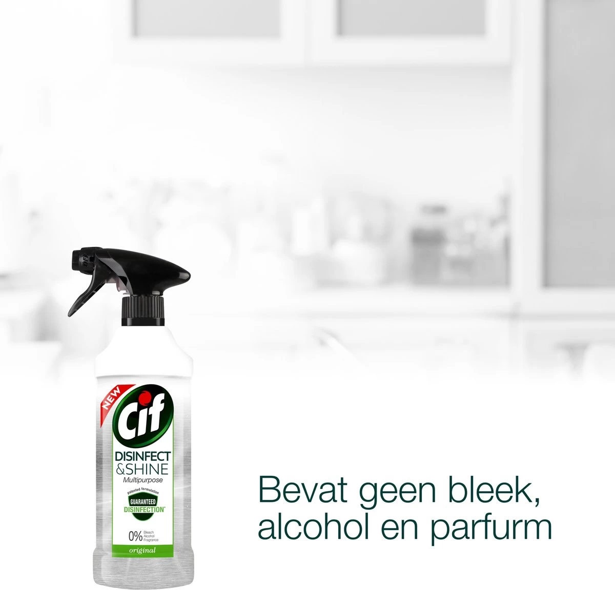 Cif Disinfect & Shine Original Desinfectie Spray - 6 X 500 Ml - Voordeelverpakking 8 Cif Disinfect & Shine Original Desinfectie Spray - 6 X 500 Ml - Voordeelverpakking - Afbeelding 6