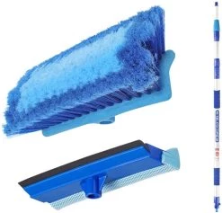 PROPLUS Pro Plus Wasborstel - Heavy Duty - Telescopische Steel - Uitschuifbaar Tot 3 Meter