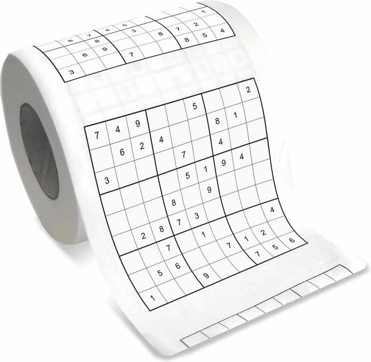 MikaMax Sudoku WC Papier - Sudoku - Iedervel Een Andere Sudoku - Toiletpapier - Puzzels - Puzzel 3 MikaMax Sudoku WC Papier - Sudoku - Iedervel Een Andere Sudoku - Toiletpapier - Puzzels - Puzzel