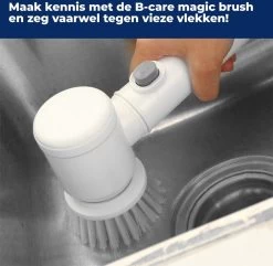 B-care Magic Brush - Elektrische Multifunctionele Schoonmaakborstel - 7 Opzetstukken - Wasborstel - Poetsmachine - Schrobborstel - Handborstel - Werkborstel - Schrobber - Boorborstel - Reinigingsborstel 23 B-care Magic Brush - Elektrische Multifunctionele Schoonmaakborstel - 7 Opzetstukken - Wasborstel - Poetsmachine - Schrobborstel - Handborstel - Werkborstel - Schrobber - Boorborstel - Reinigingsborstel -Leven Producten Winkel 1200x1170 7