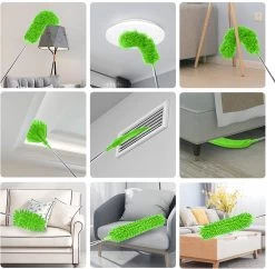 Strex Telescopische Plumeau Set Met Telescoopsteel - 60 Tot 140 Cm - Uitschuifbaar - Flexibel - Microvezel Ragebol - 5-Delige Schoonmaak Set -Leven Producten Winkel 1200x1174 7