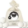Merkloos Drogerballen Wol XL 6 Stuks - Duurzaam - Wasverzachter - Drogerbollen - Wasdrogerballen - Wasbollen -Leven Producten Winkel 1200x1175
