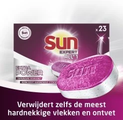 SUN® Sun Expert All-in 1 Vaatwastabletten - Extra Power - 6 X 23 Tabletten -Leven Producten Winkel 1200x1176 1
