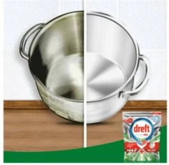 Dreft Platinum Plus All In One - Vaatwastabletten - Citroen - Voordeelverpakking 5 X 16 Stuks -Leven Producten Winkel 1200x1178 2