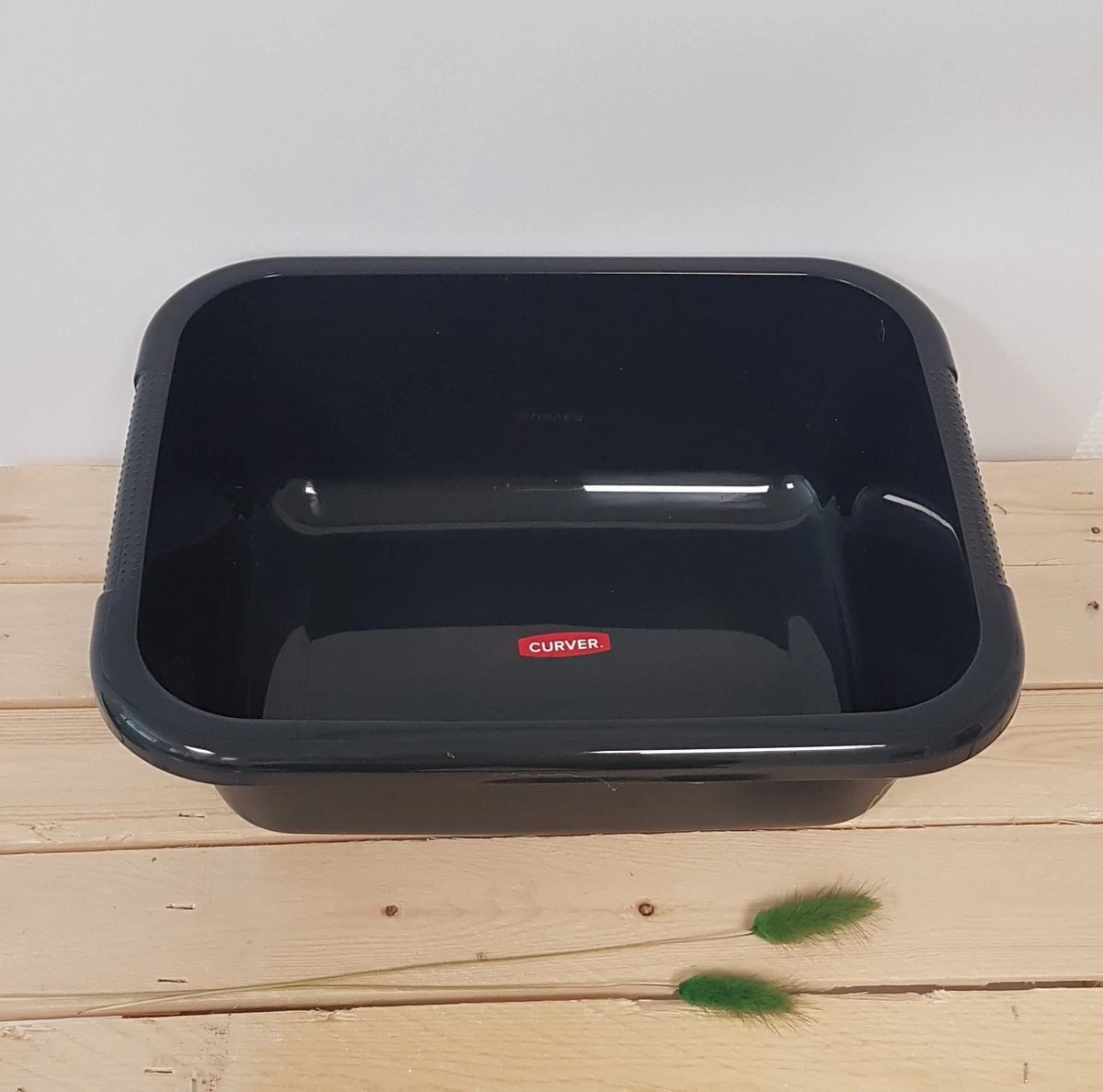 Curver Afwasbak Rechthoekig - 9 Liter - Antraciet 5 Curver Afwasbak Rechthoekig - 9 Liter - Antraciet - Afbeelding 3