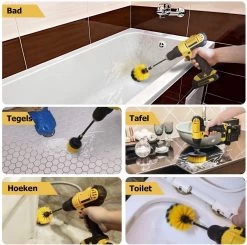 ESSIBLE Schrobborstel - Polypropyleen - Borstel Boormachine - Schrobborstel - Schuurborstel - Automatische Reiniging - 3 Delige Borstelset Voor Boormachine 10 ESSIBLE Schrobborstel - Polypropyleen - Borstel Boormachine - Schrobborstel - Schuurborstel - Automatische Reiniging - 3 Delige Borstelset Voor Boormachine -Leven Producten Winkel 1200x1190 5