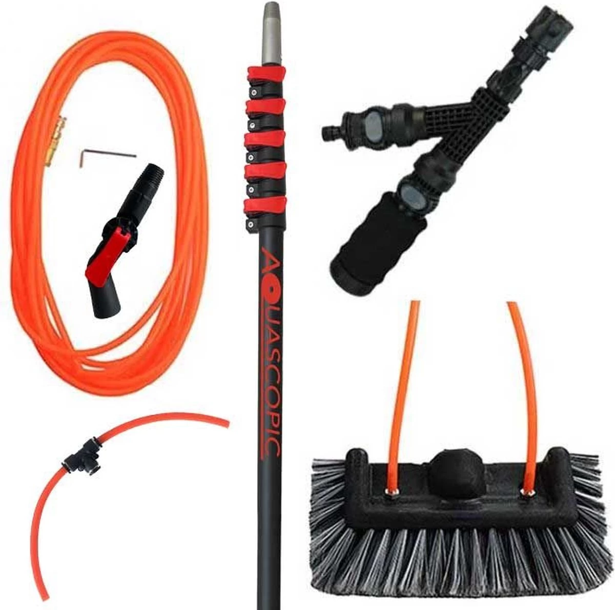 Aquacopic - Telescoopsteel Set Met Borstel - 11 Meter 11 Aquacopic - Telescoopsteel Set Met Borstel - 11 Meter - Afbeelding 9