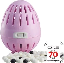 Eco-egg Wasbol Springbloesem 70 - Wasbeurten 19 Eco-egg Wasbol Springbloesem 70 - Wasbeurten -Leven Producten Winkel 1200x1191 3