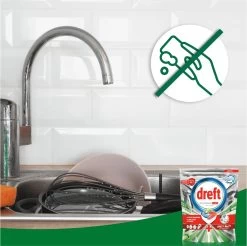 Dreft Platinum Plus All In One Fresh Herbal Breeze - 90 Vaatwascapsules -Leven Producten Winkel 1200x1197 8