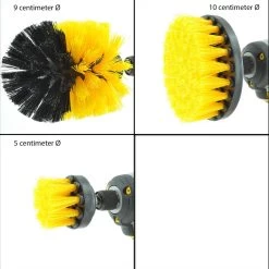 Merkloos Kibani 3 Delige Borstelset Voor Boormachine - Schrobborstel - Polypropyleen - Borstel Boormachine - Schuurborstel - Automatische Reiniging - Reinigingsborstels Voor Boormachine - Schoonmaakborstel -Leven Producten Winkel 1200x1198 49