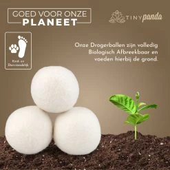 Merkloos Droger Ballen XL 8 Stuks – Zero Waste Dryer Balls - Duurzaam – Wasverzachter – Herbruikbare Drogerballen – Droogt De Was Sneller – Tiny Panda 13 Merkloos Droger Ballen XL 8 Stuks – Zero Waste Dryer Balls - Duurzaam – Wasverzachter – Herbruikbare Drogerballen – Droogt De Was Sneller – Tiny Panda -Leven Producten Winkel 1200x1199 11