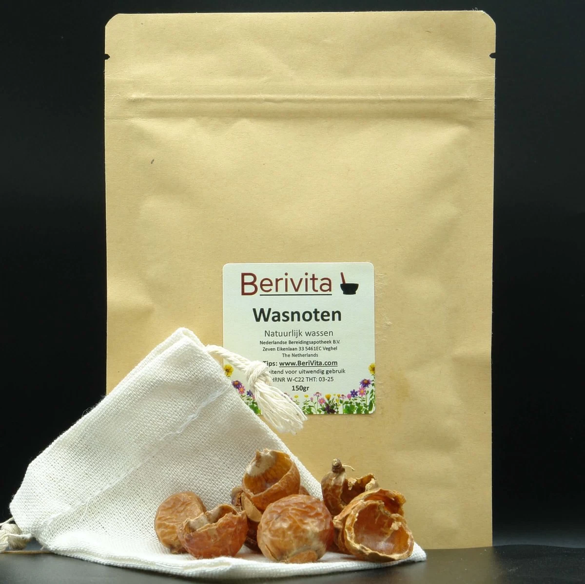 Wasnoten Start 150gr Met Waszakje - Zeepnoten - Natuurlijk Wassen 3 Wasnoten Start 150gr Met Waszakje - Zeepnoten - Natuurlijk Wassen