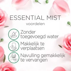 Air Wick Essential Mist Luchtverfrisser - Kalmerende Rozen - 3 Navullingen -Leven Producten Winkel 1200x1200 1144