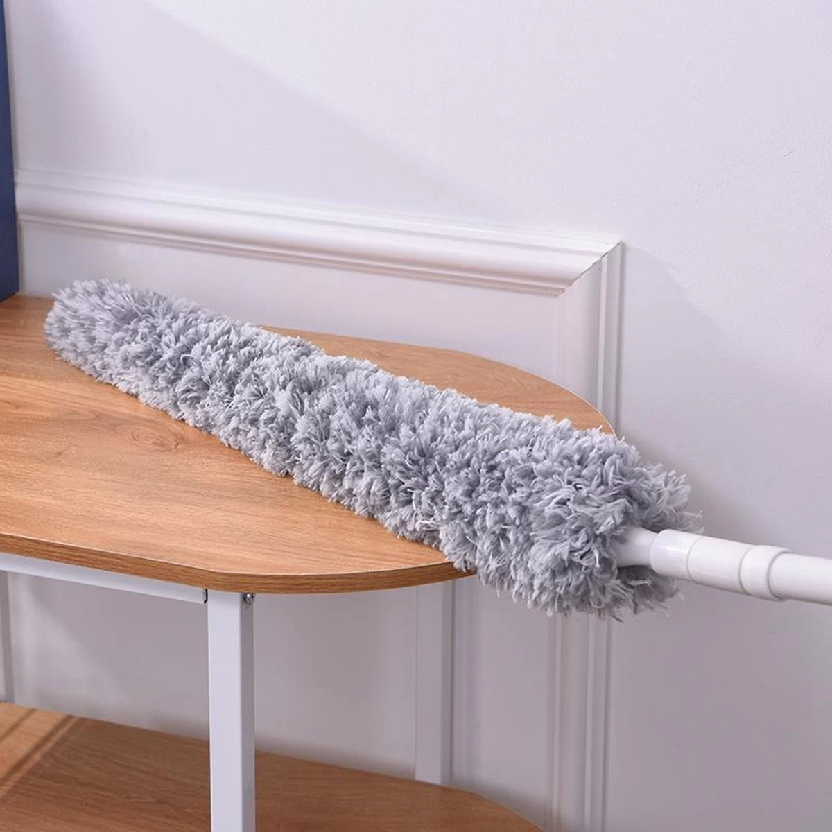 Plumeau/met Telescoopsteel/uitschuifbaar/microvezel Buigbare Borstelkop/9 X 126cm Max-lengte179cm 5 Plumeau/met Telescoopsteel/uitschuifbaar/microvezel Buigbare Borstelkop/9 X 126cm Max-lengte179cm - Afbeelding 3