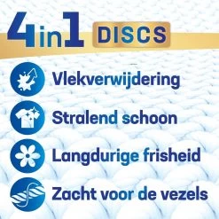 Persil® Persil 4in1 Discs Clean & Hygiene Wascapsules - Wasmiddel Capsules - Voordeelverpakking - 5 X 22 Wasbeurten -Leven Producten Winkel 1200x1200 120