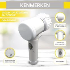 Lenga Elektrische Schoonmaakborstel - 5 In 1 Borstel - Oplaadbaar - Wasborstel - Schoonmaakmiddelen - Schrobborstels 12 Lenga Elektrische Schoonmaakborstel - 5 In 1 Borstel - Oplaadbaar - Wasborstel - Schoonmaakmiddelen - Schrobborstels -Leven Producten Winkel 1200x1200 1213