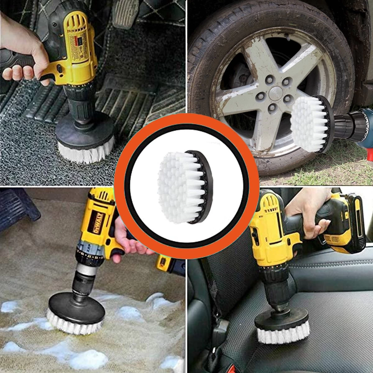 Borstelset Boormachine 25 Delig - Schuursponsjes- Schrobborstel – Boorborstel – Schuurborstel - Borstel Boormachine – Schoonmaakborstel – Reinigingsborstel – Tapijtreiniger - Borstelset 11 Borstelset Boormachine 25 Delig - Schuursponsjes- Schrobborstel – Boorborstel – Schuurborstel - Borstel Boormachine – Schoonmaakborstel – Reinigingsborstel – Tapijtreiniger - Borstelset - Afbeelding 9