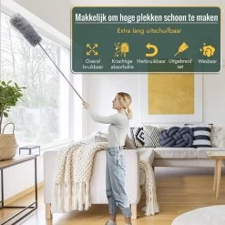 Livv Goods Telescopische Plumeau Set Met Telescoopsteel - 5 In 1 - Tot 250 Cm Uitschuifbaar - Duster - Stoffer 14 Livv Goods Telescopische Plumeau Set Met Telescoopsteel - 5 In 1 - Tot 250 Cm Uitschuifbaar - Duster - Stoffer -Leven Producten Winkel 1200x1200 1268