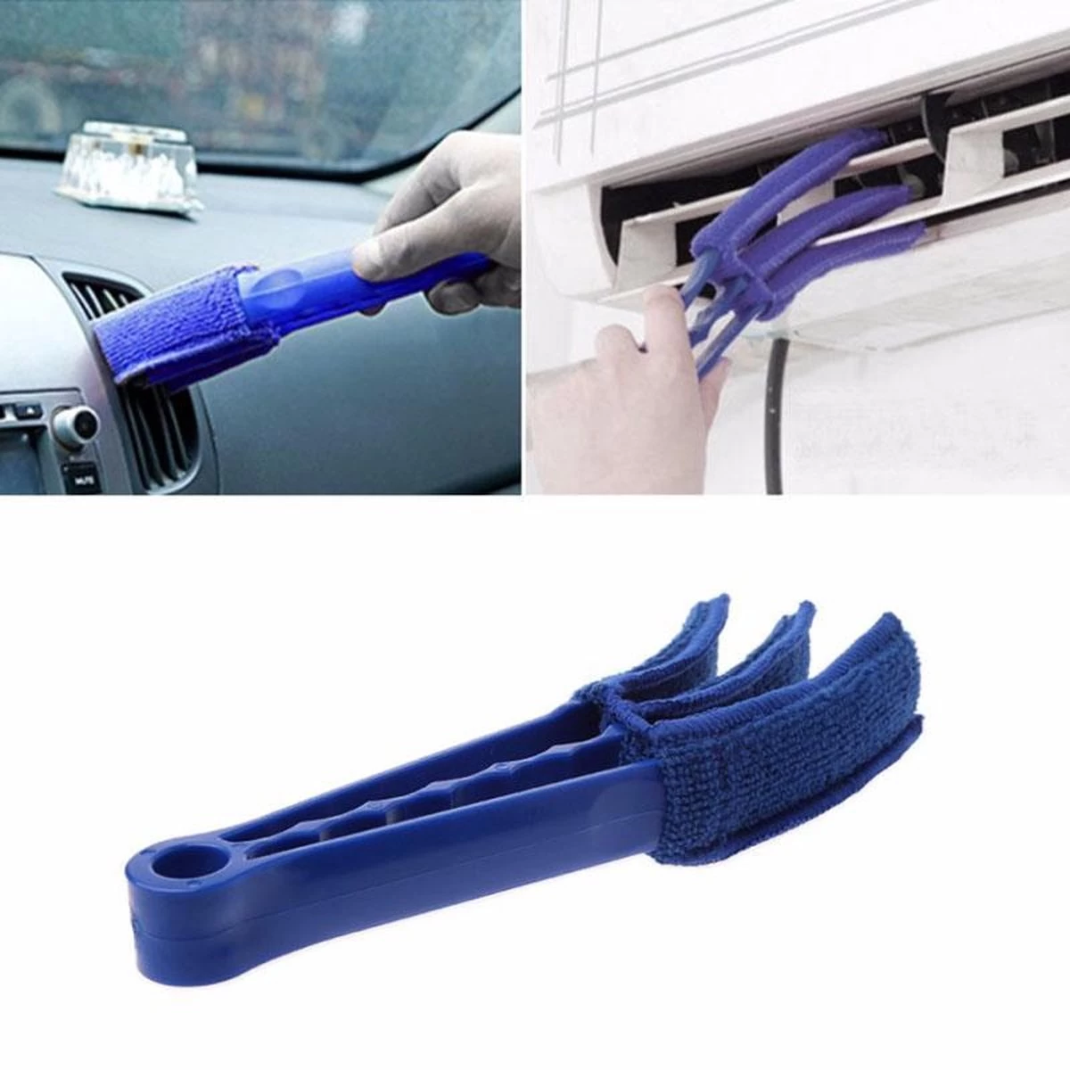 Multi-functionele Jaloezie Reiniger – Lamellen Borstel – Rooster Reiniger Blauw 3 Multi-functionele Jaloezie Reiniger – Lamellen Borstel – Rooster Reiniger Blauw