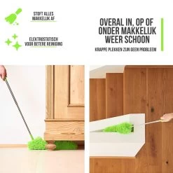 Strex Telescopische Plumeau Set Met Telescoopsteel - 60 Tot 140 Cm - Uitschuifbaar - Flexibel - Microvezel Ragebol - 5-Delige Schoonmaak Set -Leven Producten Winkel 1200x1200 1271